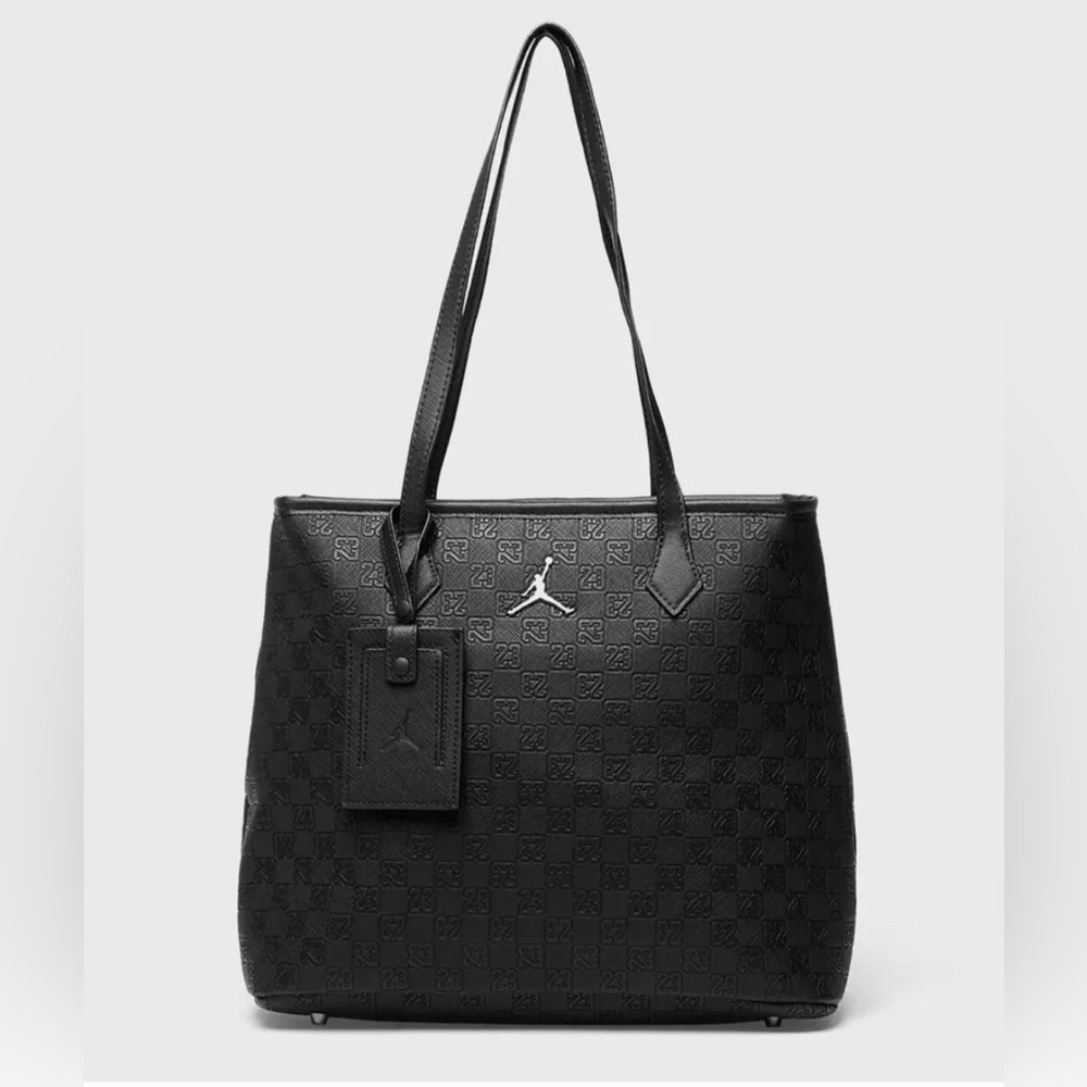 New Air Jordan Tote Bag Womens Monogram Black Purse MM0990-023